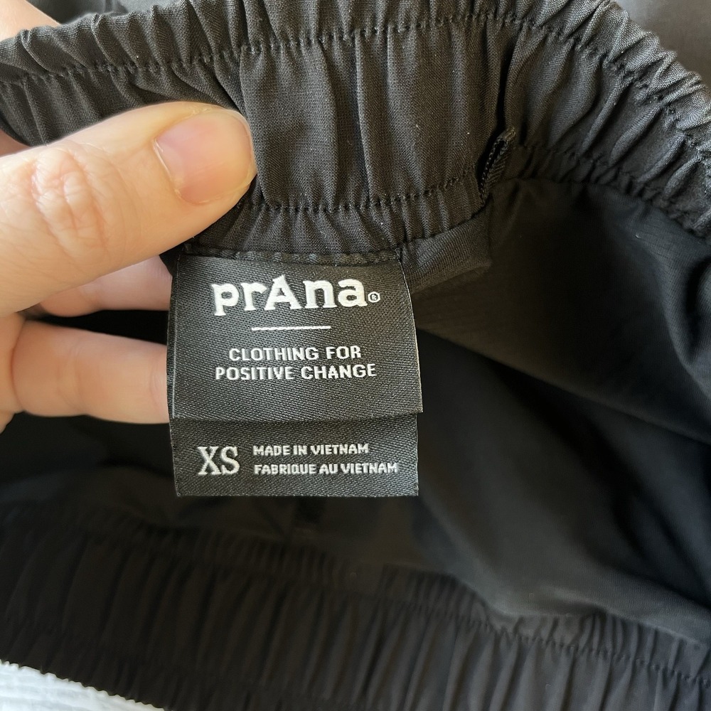Prana Railay Snap-Up‎ Black Skort XS - Picture 10 of 15